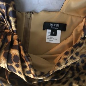 Leopard Tadashi dress